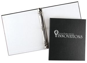 1.5"Bonded Leather Binder 8.5x5.5"
