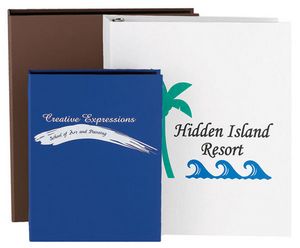 1" Soft Touch Binder 8.5 X 5.5"
